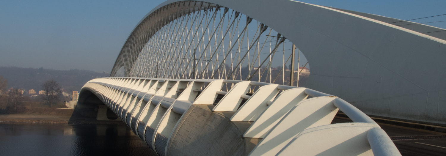 Modern White Bridge