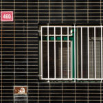 House With Black Tiled Facade And Window House With Black Tiled Facade And Window