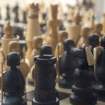 Chess Figures Close Up Chess Figures Close Up