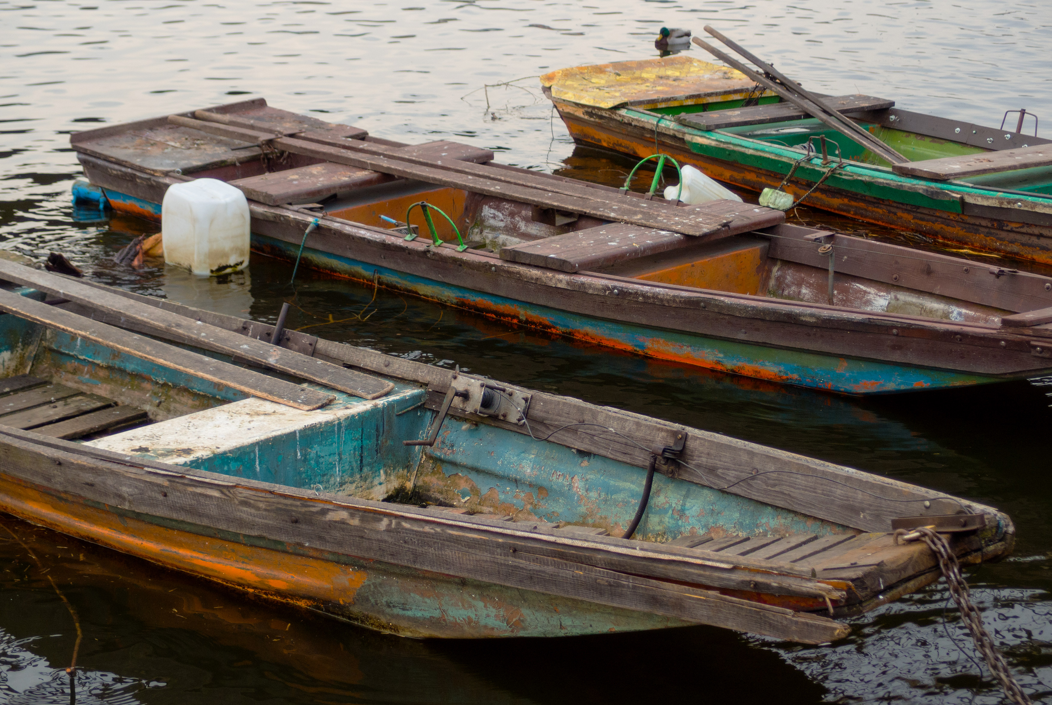Old Wooden Boats, Copyright-free photo (by M. Vorel)
