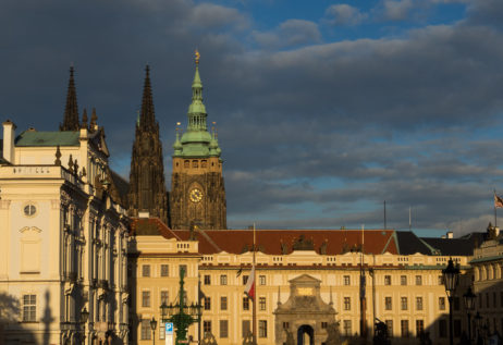 Prague Castle From Hradcany Square Prague Castle From Hradcany Square