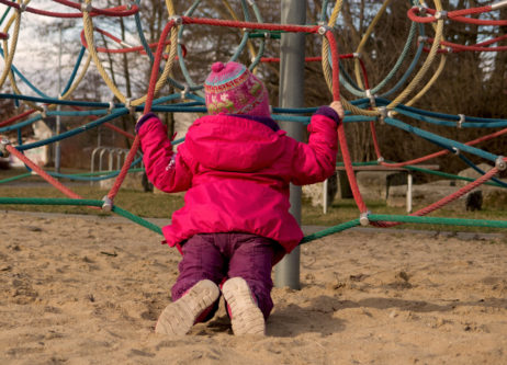 Chidlren On The Jungle Gym Chidlren On The Jungle Gym