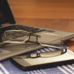 Glasses, Laptop And Phone