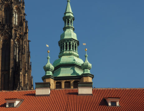 An Unusual View Of Prague Castle An Unusual View Of Prague Castle