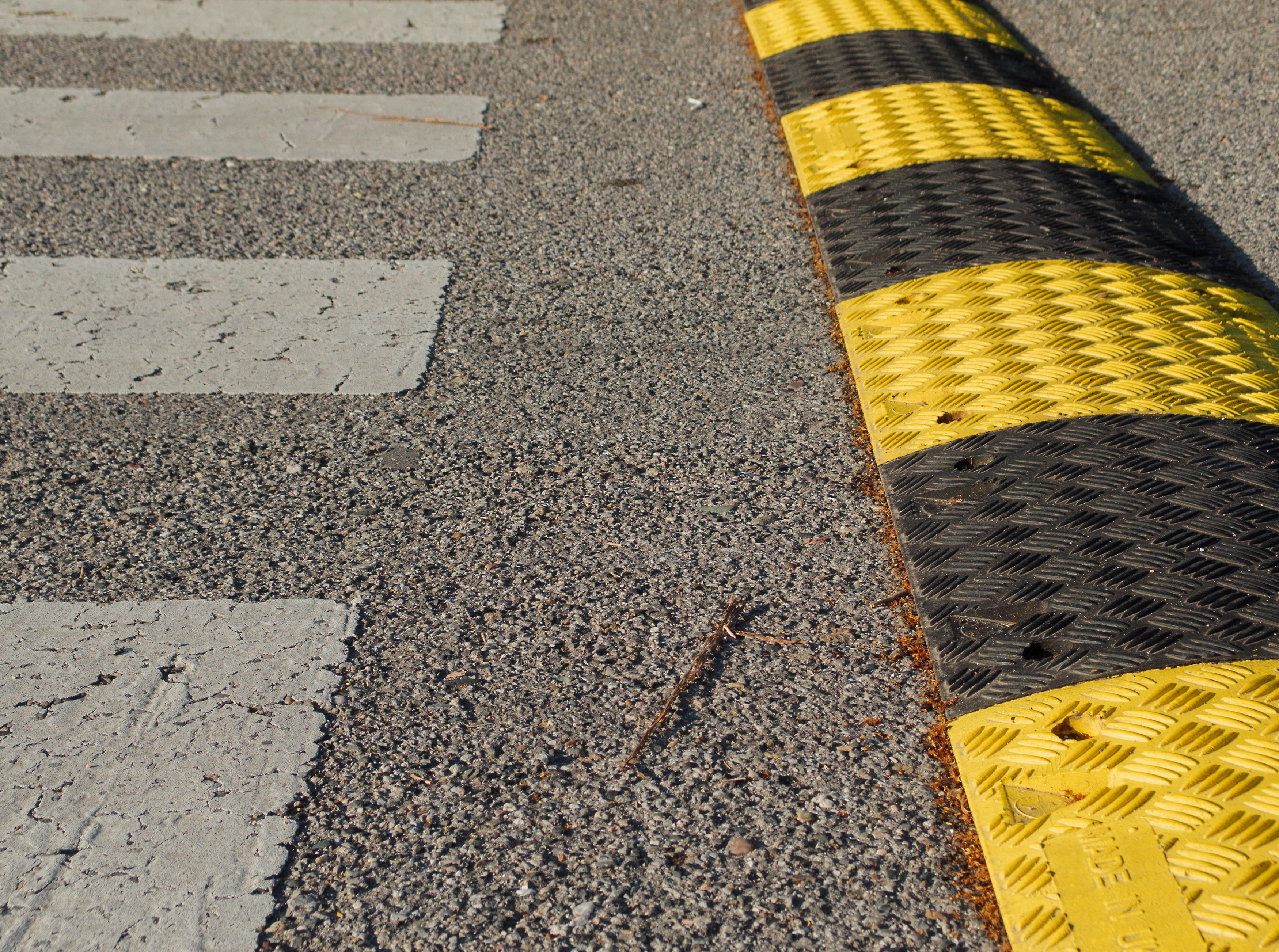 Download full size image of Speed Bumps And Crosswalk for free. 