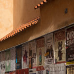 City Wall With Posters City Wall With Posters