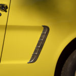 Classic Yellow Car Detail Classic Yellow Car Detail