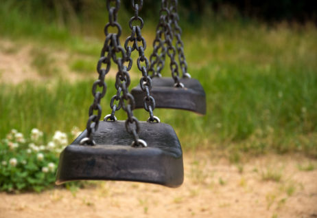 Empty Swing On Playground Empty Swing On Playground