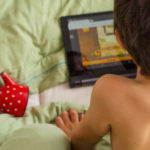 Children And Tablet
