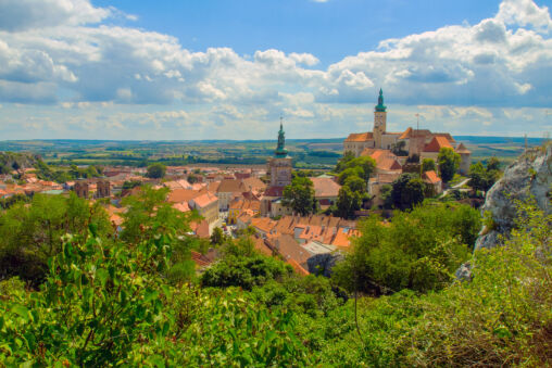 Pogled na mali europski grad