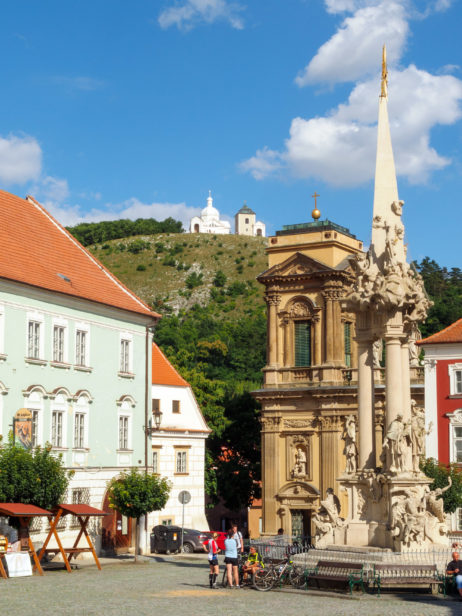 Old Square In Moravia Old Square In Moravia