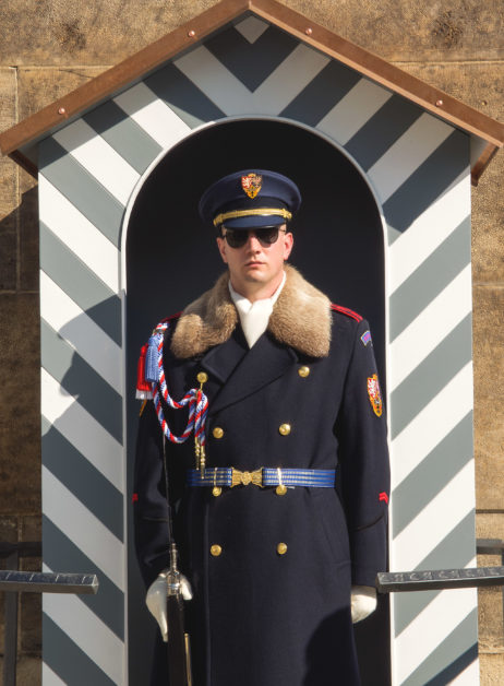 Guard Soldier In Prague Castle Guard Soldier In Prague Castle