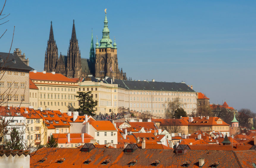 Prague Castle And St. Vitus Cathedral