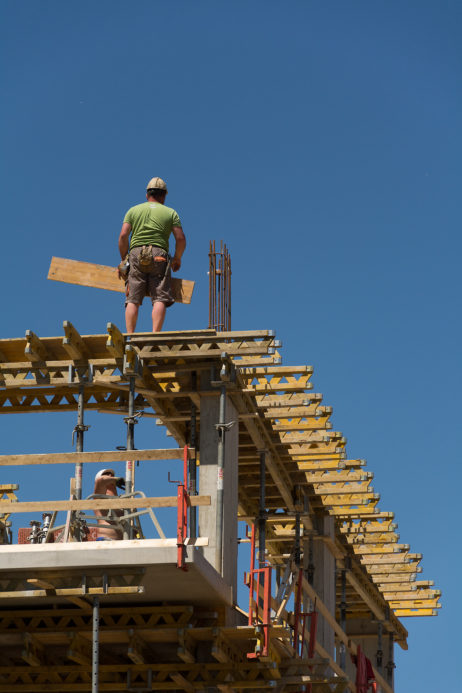 Workers At a Construction Site Workers At a Construction Site
