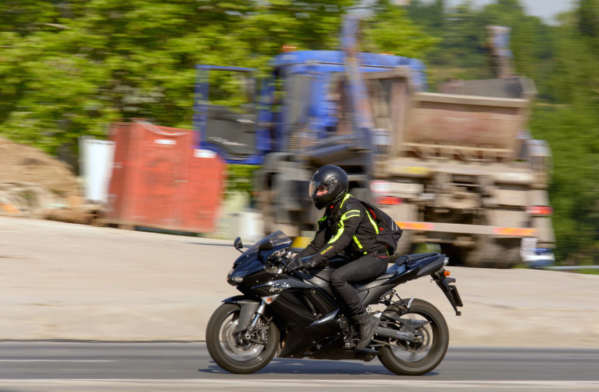 Black Motorbike