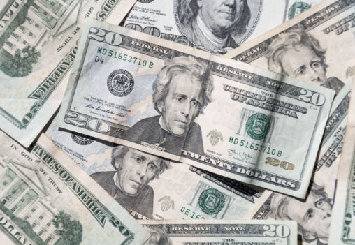 Money American Dollar Background