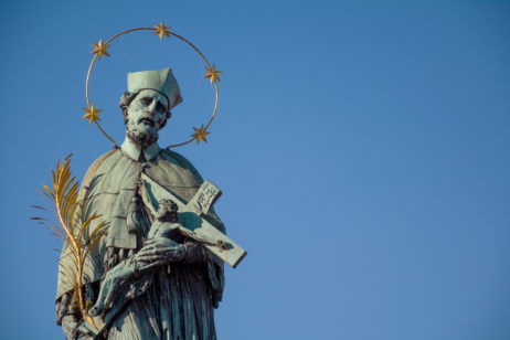The Statue Of The Saint Person The Statue Of The Saint Person