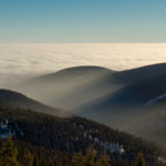 Hills above the clouds