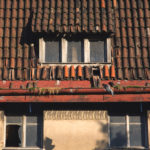 House with old roof House with old roof and sunroof