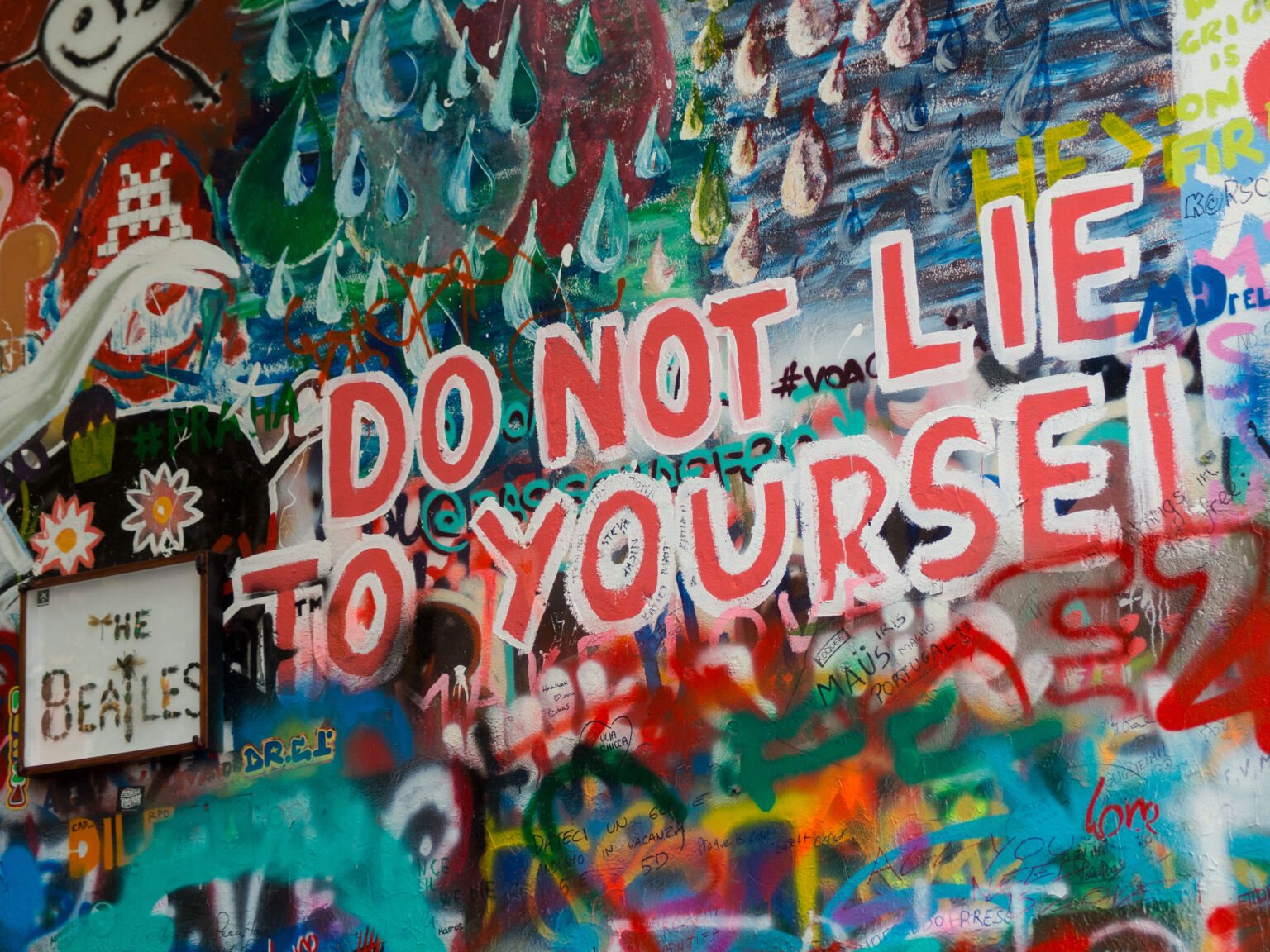 Lennon wall in prague copyright free photo by m vorel libreshot