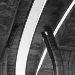 highway bridge bottom view