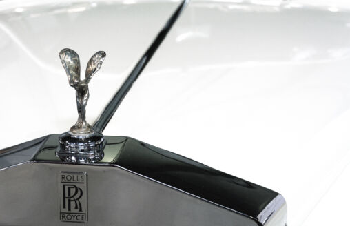 Rolls Royce Car Close Up
