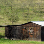 Old wooden hut