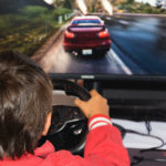 children playing pc game
