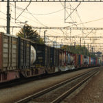 long cargo train
