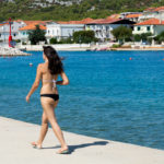 summer croatian beach