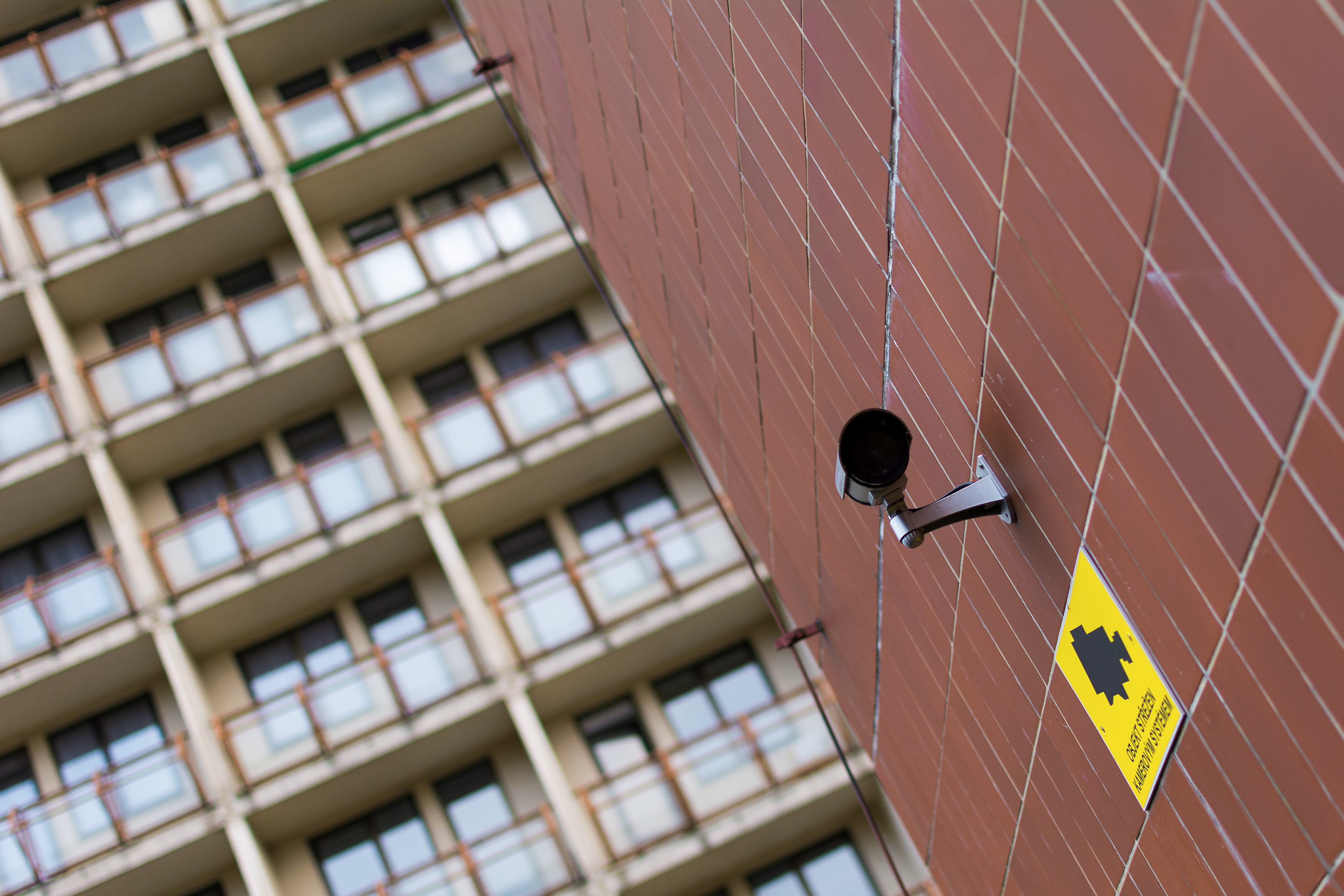 CCTV camera on the house | Free Stock Photo | LibreShot