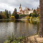 Pruhonice Castle With Pond pruhonice castle with pond