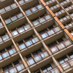 East European apartment block
