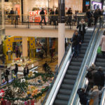 christmas in shopping mall