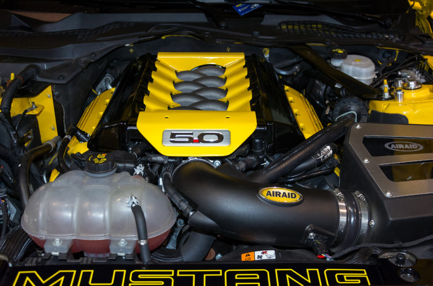 Mustang car engine