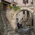 Old mediteranean city house