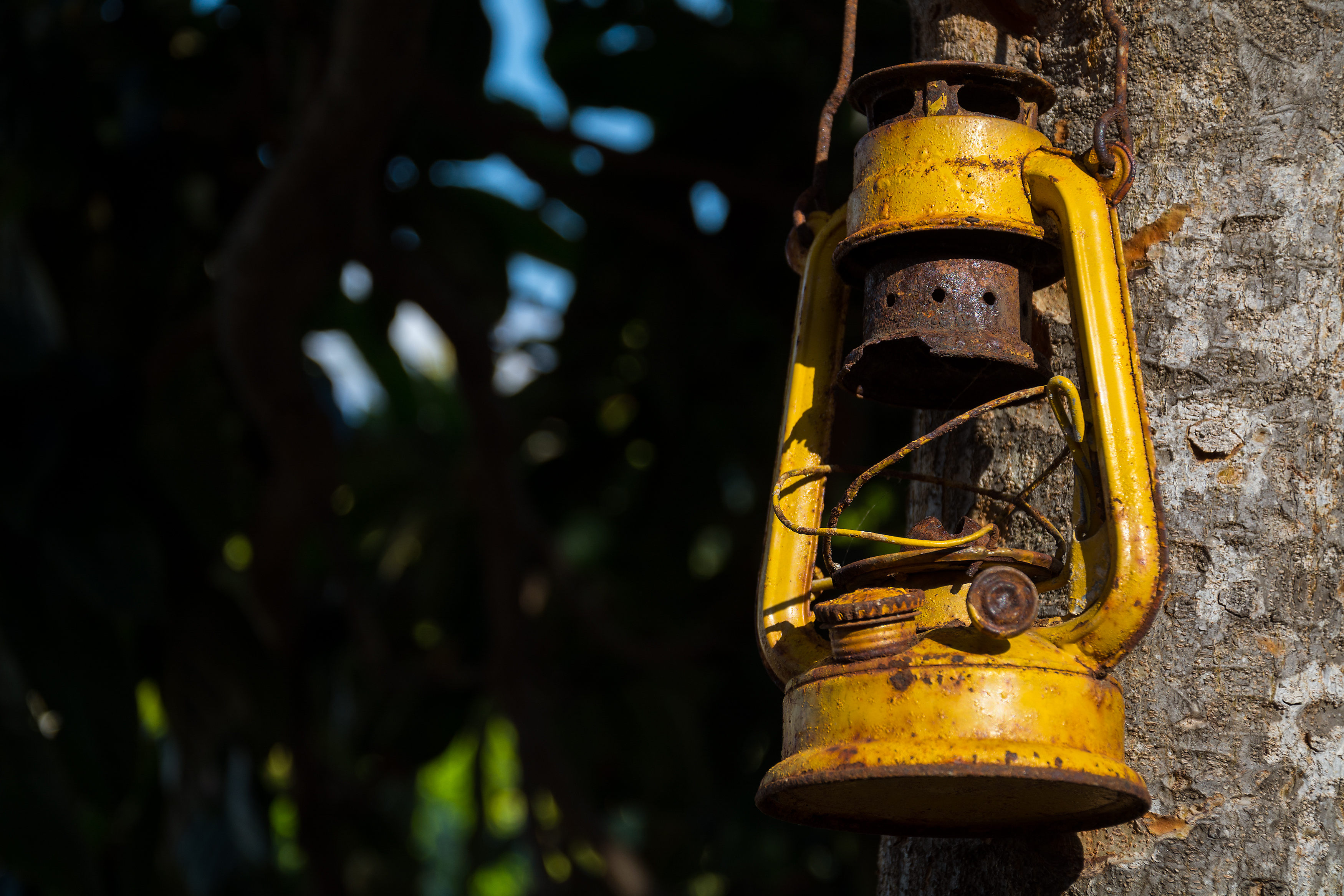 Old Rusty Oil Lamp | Free Stock Photo