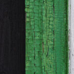 black green and white old wood