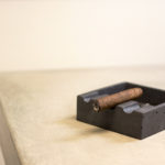Cigar in ashtray