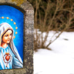 Mary on Wayside shrine Mary on Wayside shrine