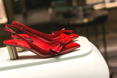 Red court shoes | Copyright-free photo (by M. Vorel) | LibreShot