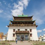 Gandan Monastery in Ulaanbaatar