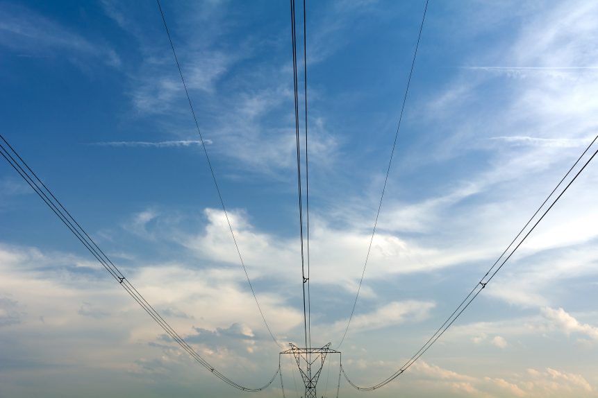 high voltage power lines