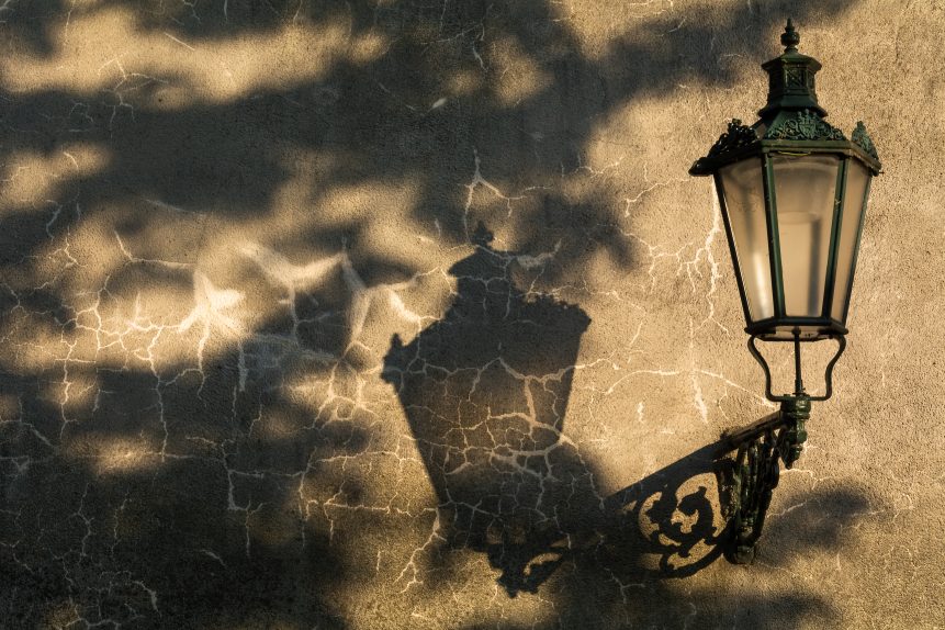 Old Prague lamp
