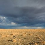 Storm in the desert Storm in the desert