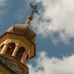Wooden church tower Wooden church tower