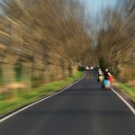 Dangerous road for cyclists