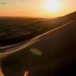 Sand Dunes and Sunset