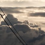 Clouds and Electric Wire