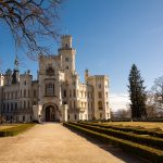 Czech castle Hluboka